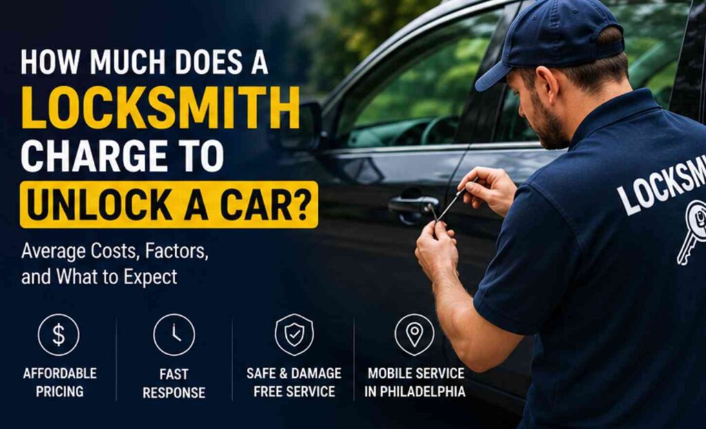 How Much Does a Locksmith Charge to Unlock a Car in Philadelphia